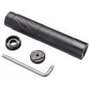 Banish(Silencer Central) BANISH46V2 Banish 46-V2 .460 cal 1.59 in Black Titanium/Stainless Steel 5/8 inx24 - BANISH(SILENCER CENTRAL)