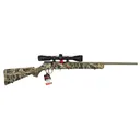 Savage 90757 93 XP 22 WMR 10+1 21 Coyote Tan Cerakote Button-Rifled Barrel & Drilled & Tapped Steel Receiver, Brush Camouflage Fixed Synthetic Stock, Weaver 3-9x40mm, Rifle - Savage Arms
