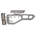 Q LLC ACCFIXSTOCKGRAY Stock Assembly Gray Fits AR-Platform, Stock - Q