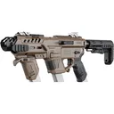 Recover Tactical PIXPMGST02 P-IX+MG PG9 SR20 Metal Front Guard Buffer Tube Tan, Stock - Recover Tactical