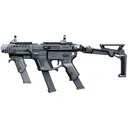 Recover Tactical PIXPMGFBR01 P-IX+MG PG9 SR20 Metal Front Guard Fold Brace Black, Stock - Recover Tactical