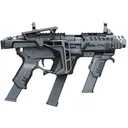 Recover Tactical PIXPMGFST01 P-IX+MG PG9 SR20 Metal Front Guard Fold Stock Black, Stock - Recover Tactical