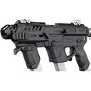Recover Tactical PIXPMG01 P-IX+MG PG9 SR20 Metal Front Guard Black, Stock - Recover Tactical