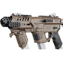 Recover Tactical PIXPMG02 P-IX+MG PG9 SR20 Metal Front Guard Tan, Stock - Recover Tactical