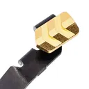 Tyrant CNC TDGSTOP48GOLD Extended Slide Release 9mm Glock 42/43/43X/48 Gold 6061 Aluminum - Tyrant