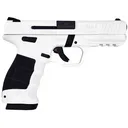 SAR USA SAR9STORMWT SAR9 Storm Full Size Frame 9mm 17+1 4.40 Black Steel Barrel, White Cerakote Steel Serrated Slide, White Cerakote Poly Frame w/Pic Rail, Interchangeable Panels Grip, Pistol - Sar Usa