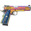 Charles Daly 440183 1911 Empire Grade Full Size Frame 45 ACP 8+1 5 Stainless Steel Barrel, Nebula PVD Serrated Steel Slide, Steel w/Beavertail Frame, Black G10 Grip, Pistol - Charles Daly