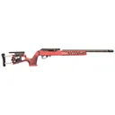 Black Rain Ordnance Professional, Semi-auto Rifle, 22 LR, 18.5 in Proof Research Threaded Barrel, 1/2X28 in Thread Pitch, Cerakote Finish, Red Battleworn, Luth AR MCA-22 Stock, 10 Rounds, 1 Mag BRO-22-P-RB - Black Rain Ordnance
