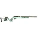 Black Rain Ordnance Professional, Semi-auto Rifle, 22 LR, 18.5 in Proof Research Threaded Barrel, 1/2X28 in Thread Pitch, Cerakote Finish, Robins Egg Blue Battleworn, Luth AR MCA-22 Stock, 10 Rounds, 1 Mag BRO-22-P-TBB - Black Rain Ordnance