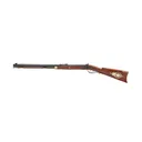 Taylors & Company 210109 Hawken Target 50 Cal Percussion 28 in Blued Octagon Barrel, Color Case Hardened Rec, Brass Accents, Fixed Walnut Stock, Double Set Trigger, Adjustable Buckhorn Sight Left Hand Black Powder, Rifle - Taylors and Company