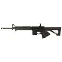 Springfield SAINT 5.56, Semi-auto, AR, 223 Remington/556NATO, 16 in Barrel, 1:8 Twist, Muzzle Brake Included, Black, Magpul Fixed Stock, Strike Industries Featureless Grip, Mid-Length Gas System, 6lbs - Springfield Armory