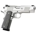 Bul Armory 39104GC 1911 Commander Pistol 9mm  4.25 in 10+1 Silver Finish Stainless Black G10 Grip - Bul Armory
