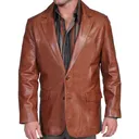 SCULLY Men's Lambskin Leather Blazer (501) - Scully