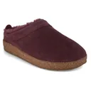HAFLINGER Women's Snowbird Arch Support Shearling Leather Clogs - Haflinger