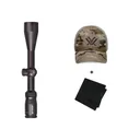 VORTEX Crossfire II 4-12x44mm Dead-Hold-BDC Reticle 1in Riflescope with Counterforce Camo Cap and Microfiber Cleaning Cloth (VOR-CF2-31015+120-64-MUL+MF) - Vortex