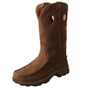 TWISTED X Women's 10in Pull-On Distressed Saddle Hiker Boot (WHKB001) - Twisted X