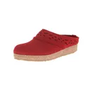 HAFLINGER Women's Lacey Arch Support Wool Clogs (731054) - Haflinger