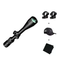 VORTEX Sonora 4-12x44 Dead-Hold BDC MOA Reticle Riflescope w/ Medium 1in Scope Rings, Black Camo Hat and Microfiber Cloth (VOR-SON-412+RING-M+121-53-BCA+MF) - Vortex