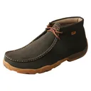 TWISTED X Men's Work Steel Toe Charcoal Chukka Driving Moc (MDMST03) - Twisted X