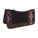 CIRCLE Y Tacky Woven Standard Square Contour 31x32in Black Pad (277-HJ7-BKT) - Circle Y