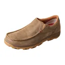 TWISTED X Mens Slip-On Driving CellStretch Bomber Moccasins (MXC0003) - Twisted X