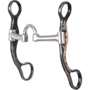 CLASSIC EQUINE Floral Scroll Tool Box Straight Shank Bit with Short Correction (TBBIT36SS61) - Classic Equine