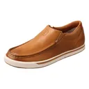 TWISTED X Womens Slip-On Kicks Tan Shoe (WCA0048) - Twisted X