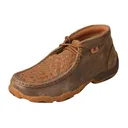 TWISTED X Kids Driving Bomber/Tan Moccasins (YDM0030) - Twisted X