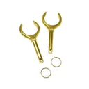 OUTCAST Brass Oar Lock | Sizes / Qty - Outcast Sporting Gear