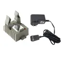 STREAMLIGHT Strion Flashlight Charger Holder with 100V/120V AC Type A Wall Adapter Charge Cord (22060-74102-BUNDLE) - Streamlight