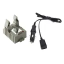 STREAMLIGHT Strion Flashlight Charger Holder with 12V DC Car Charge Cord (22051-74102-BUNDLE) - Streamlight