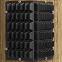 EQUI-ESSENTIAL 3-Pack Stall Corner Scratcher (470082BLK-ONE) - Equi-Essential