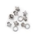 KORKERS TuffTrax Threaded Silver Steel Spike Pack - Korkers