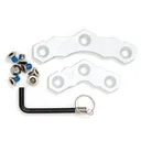 KORKERS 10 Triple Threat Aluminum Silver Bars (FA9075) - Korkers