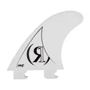 RONIX 4.0in Fin-S 2.0 Tool-Less Fiberglass 1-Pack White Center Surf Fin (219125) - Ronix