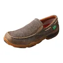 TWISTED X Mens Eco TWX Slip-On Driving Dust Moccasins (MDMS012) - Twisted X