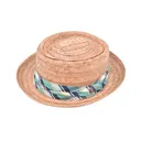STETSON Madrigal Brown Straw Hat (TSMDGL-012052) - Stetson