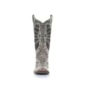 CORRAL Womens Brown Black Wing and Cross Square Toe Boot (A1197-LD) - Corral