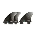 RONIX Floating Fin-S 2.0 Tool-Less Fiberglass 3-Pack 2-3.5in Outer/1-3in Center Surf Fin (219115) - Ronix