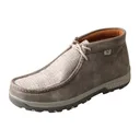 TWISTED X Chukka Driving CellStretch Grey/Light Grey Moccasins (MXC0005) - Twisted X