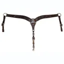 CIRCLE Y Contoured Classic Floral Breast Collar (4243-1101) - Circle Y