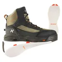 KORKERS Mens Greenback Felt Sole Wading Boots (FB4801) - Korkers