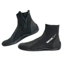 SEAC Regular 5mm Neoprene Scuba Boot with Side Zipper - Seac