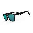 GOODR Vincent's Absinthe Night Terrors Black with Teal Lens Sunglasses (OG-BK-TL1) - Goodr