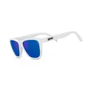 GOODR Iced by Yetis White with Blue Lens Sunglasses (R3-73WR-B3AH) - Goodr