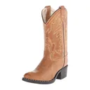 OLD WEST Unisex-Child J Toe Big Kid Western Boot - Old West