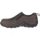 MERRELL Men's Jungle Moc Leather Comp Toe SD+ Espresso Wide Width Work Shoes (J099381W) - Merrell