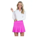 IBKUL Women's Solid Flounce Skort (20000) - Ibkul