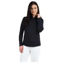 IBKUL Women's Solid Long Sleeve Mock Neck Top (80000) - Ibkul