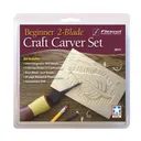 FLEXCUT Beginner 2-Blade Craft Carver Set (SK111) - Flexcut